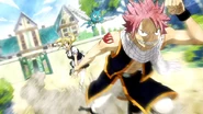 Natsu goes towards Everlue Mansion