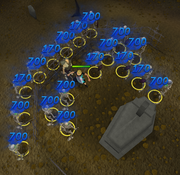 Graveyard tomb