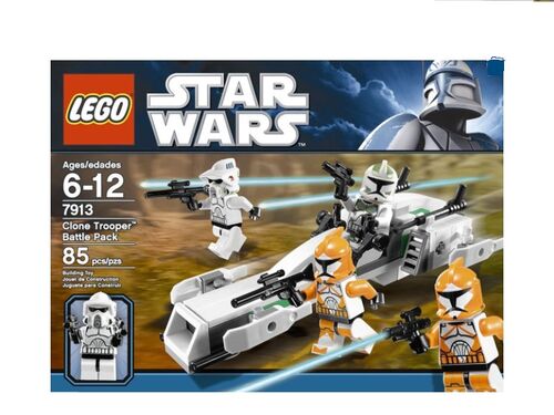 lego 7913 star wars clone trooper battle pack
