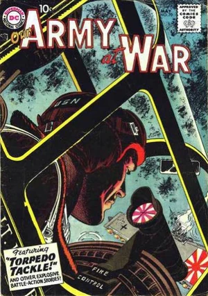 Cover for Our Army at War #70