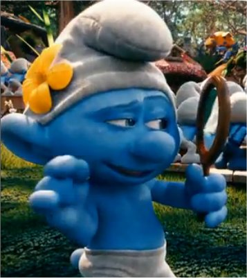 Smurf Vanity