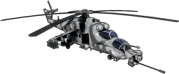 BFBC2 M124Hind ICON
