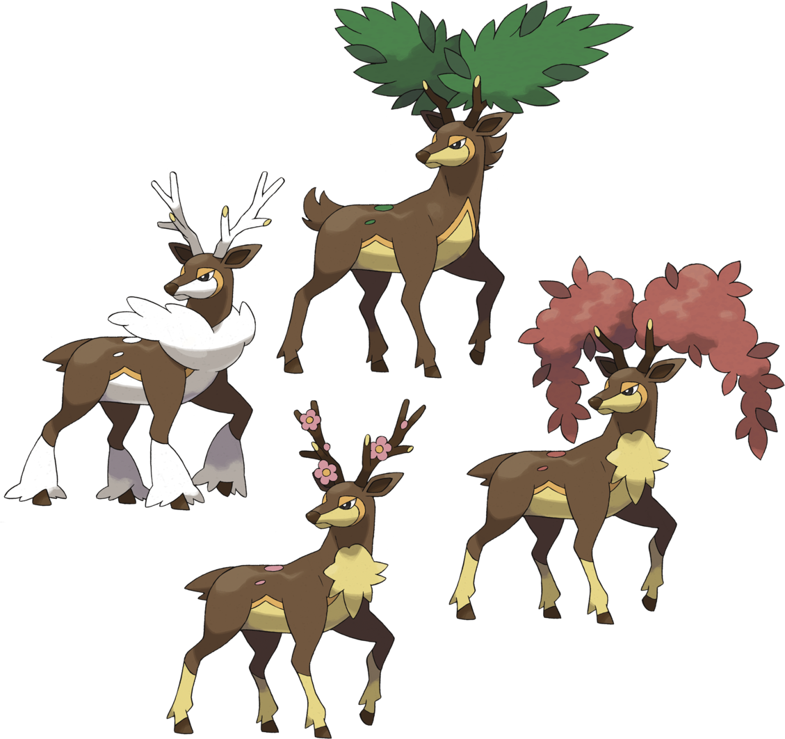 Sawsbuck WikiDex, la enciclopedia Pokémon