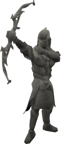Basic ranger statue
