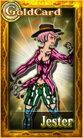 Female Jester Card