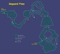Wayward Pass map