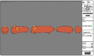 Modelsheet hotdogprincesscard