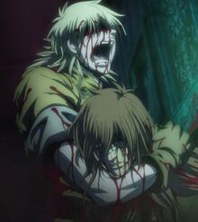 Seras with dead Bernadotte