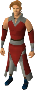 Swanky boots equipped