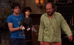 Robbie and Mr. Sikowitz