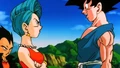 BulmaGokuVegeta10YearsLater