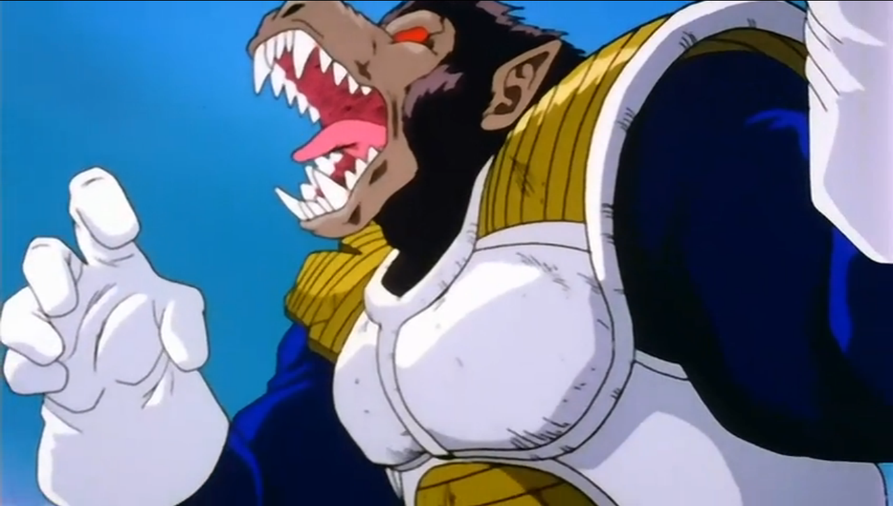 vegeta golden great ape