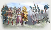 MH Tri G armors and weapons