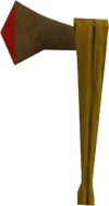 Clan hatchet detail