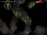 Terraria Underground Jungle Underworld Entrance