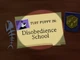 Disobedience School Title Card