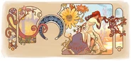 Google Alfons Mucha's 150th Birthday