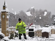 Legoland-snow