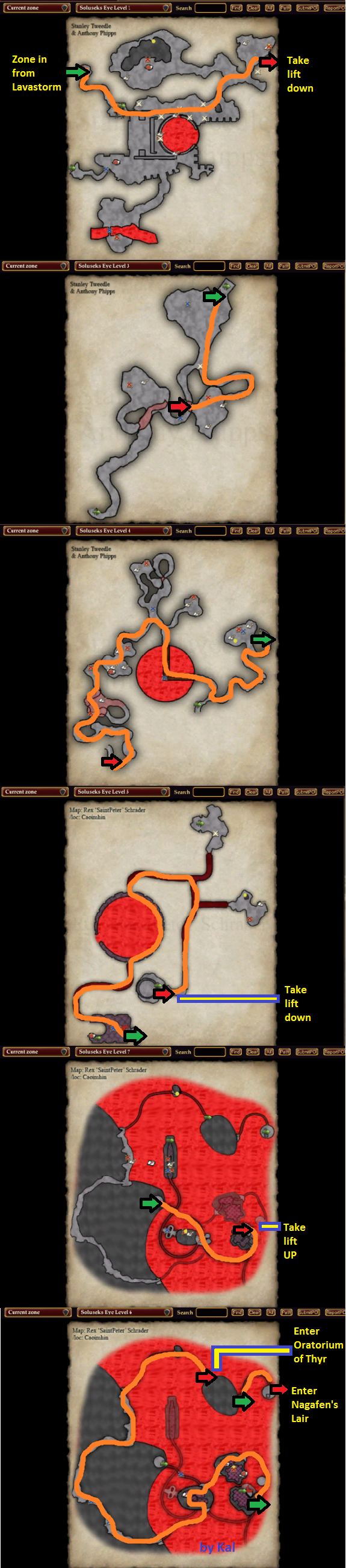 Path to nagafens lair