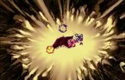 Flagship exploding