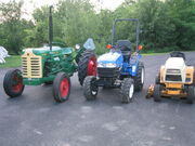 Farm Tractor vs CUT vs Garden Tractor
