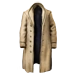 Standard 75x75 collect gangster apparel 6-button long coat