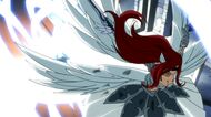 Erza defeats aria
