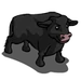 Black Angus Bull-icon