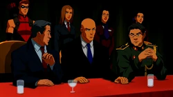Luthor plays mediator