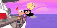 Isabella-Phineas and Isabella on boat