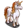Candy Corn Unicorn-icon