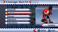 Knuckles's Race Suit