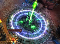 Garrison in action