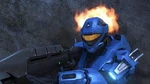 Flaming Recon Helmet