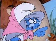 Elderly Smurfette