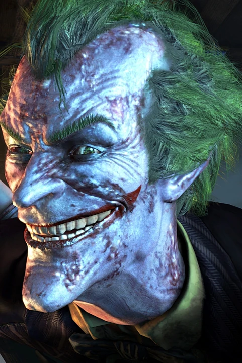 Forum Image: http://images1.wikia.nocookie.net/__cb20111006051616/batman/images/thumb/a/a5/Batman-Arkham-City-joker-first.jpg/481px-Batman-Arkham-City-joker-first.jpg