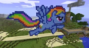 FANMADE Rainbow Dash Minecraft v3