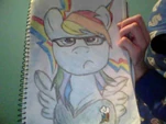 Rainbow Dash hipster