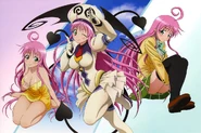 Lala con sus fachas mas conocidas