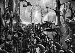 Eldar Craftworld at war