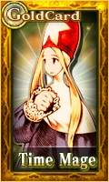 Female Final Fantasy Tactics Time Mage Card