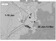 Map of Grozny