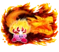 Monster Flame Kirby