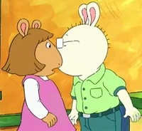 James kisses D.W.