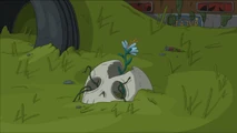 Skull flower
