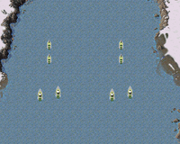 Friendly Allied vessels