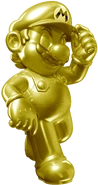 Golden Mario Statues SM3DW