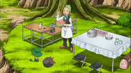 Cilan cooking Pokemon Food