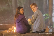 Jake & Alli Looking At Clare & Bianca Watching Them