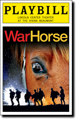 Playbill War Horse theater
